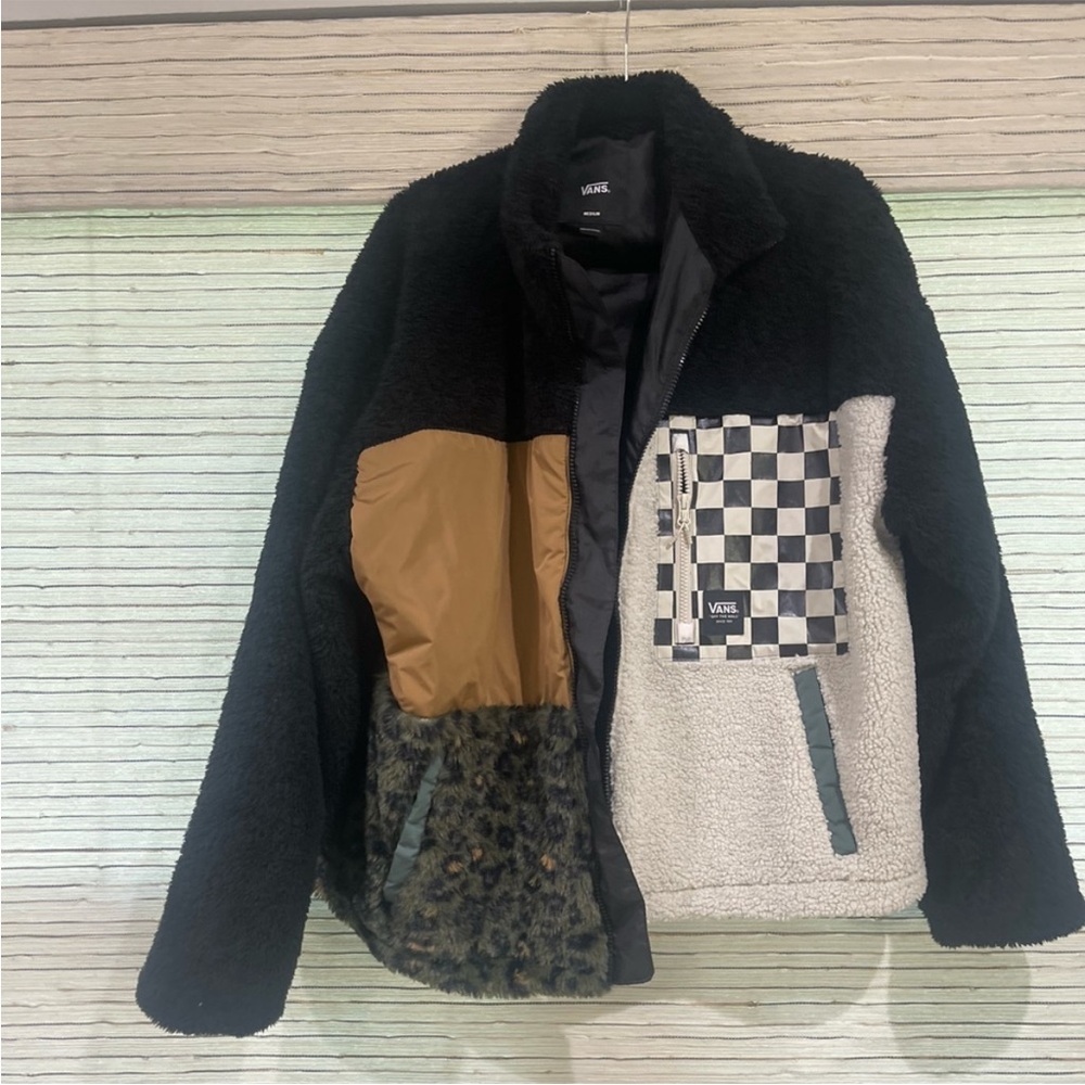Vans checkerboard jacket